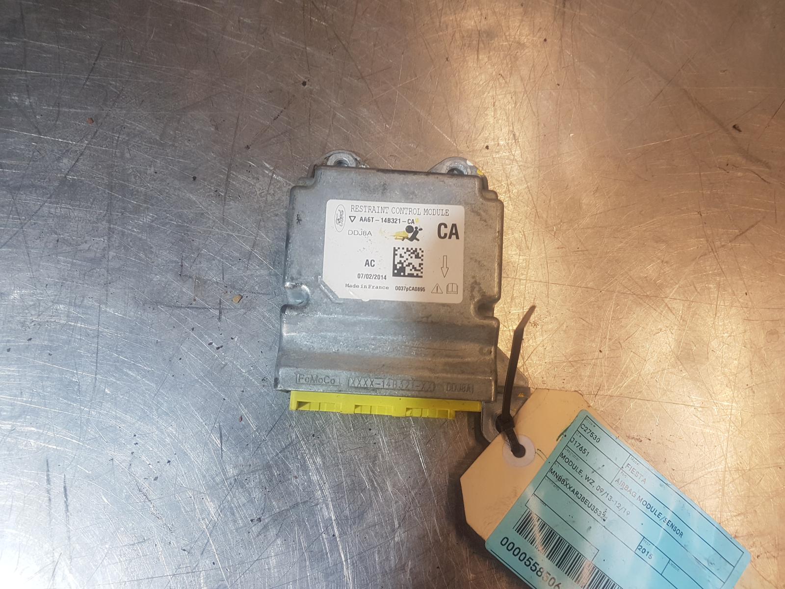 View Auto part Airbag Module/Sensor Ford Fiesta 2015