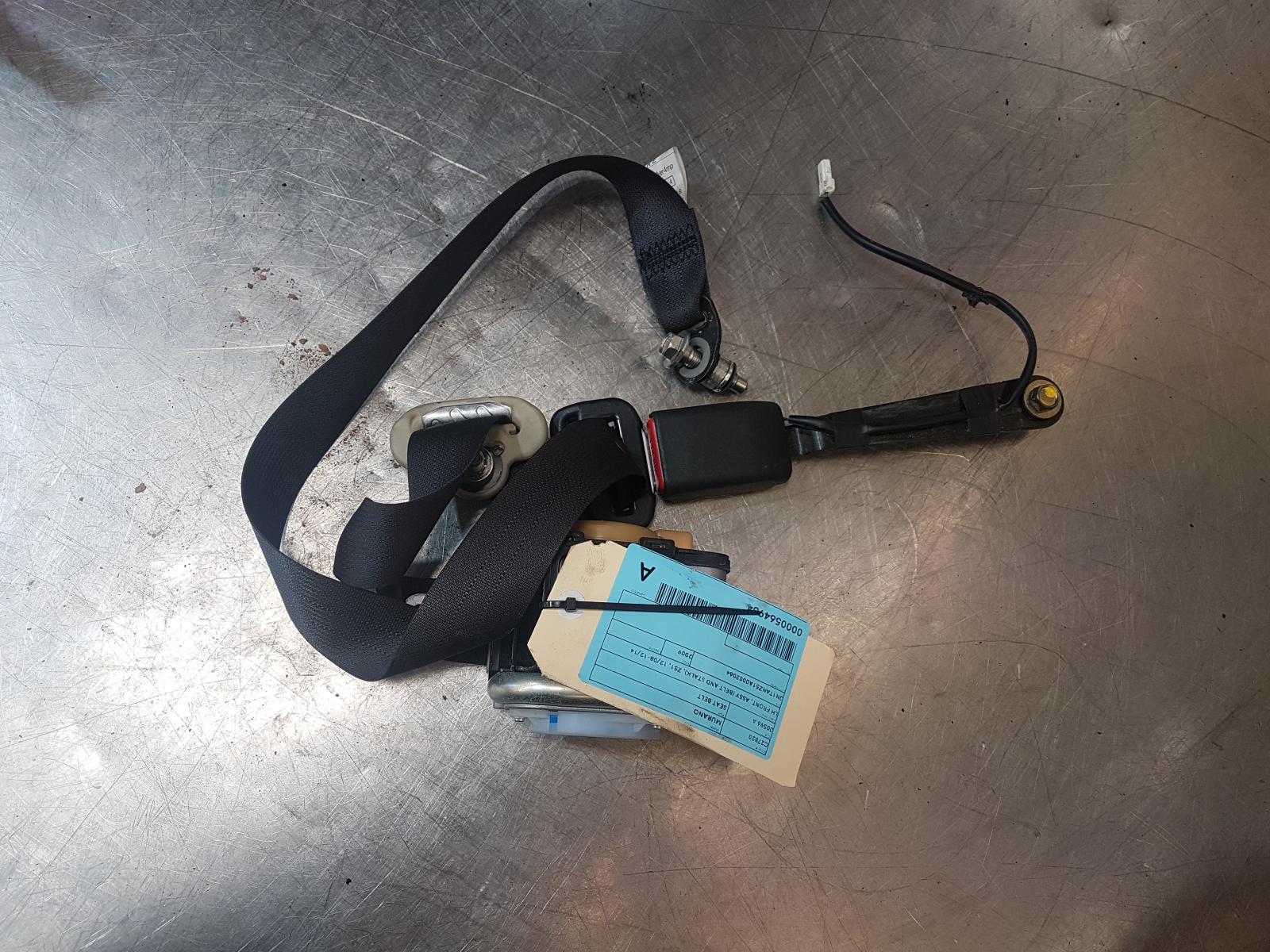 View Auto part Seatbelt/Stalk Nissan Murano 2009