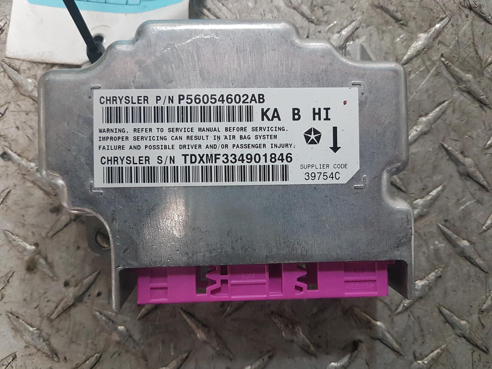 View Auto part Airbag Module/Sensor Dodge Nitro 2010