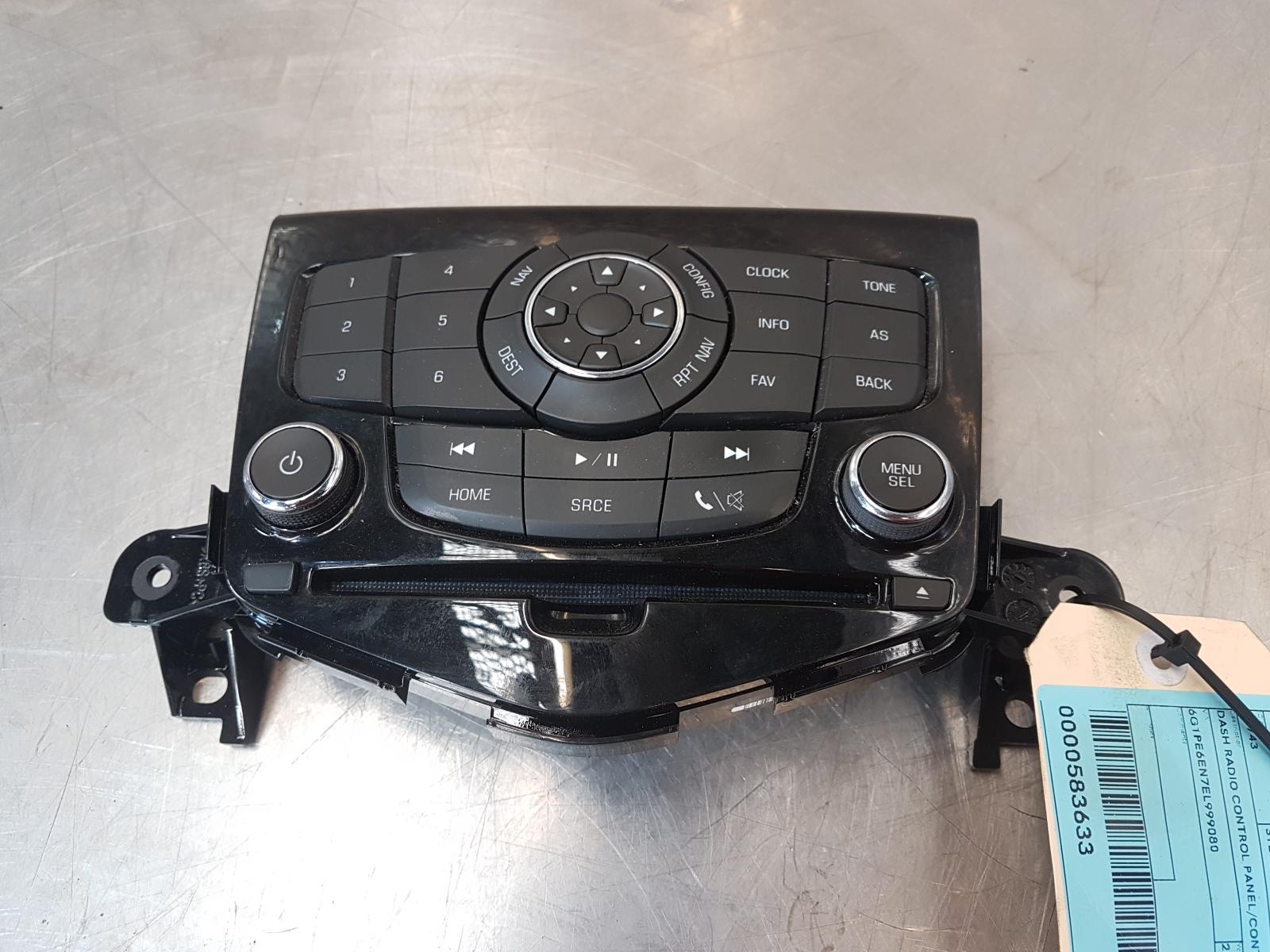 View Auto part Radio/Cd/Dvd/Sat/Tv Holden Cruze 2014