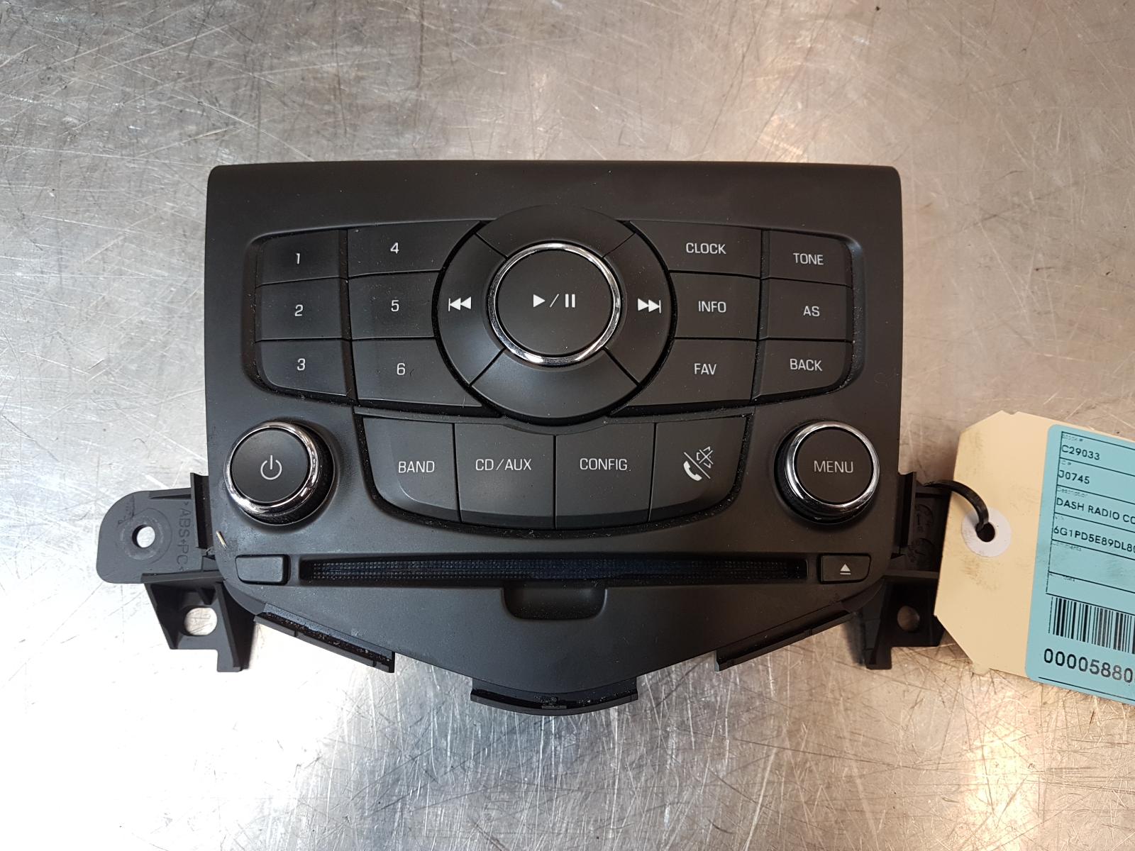 View Auto part Radio/Cd/Dvd/Sat/Tv Holden Cruze 2012