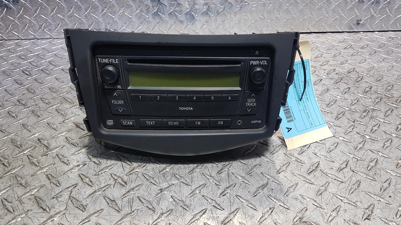 View Auto part Radio/Cd/Dvd/Sat/Tv Toyota Rav4 2007