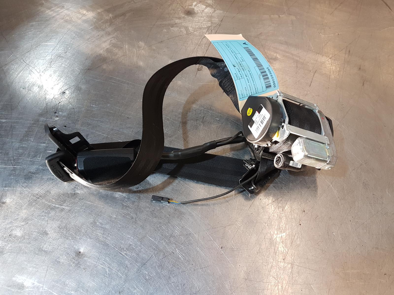 View Auto part Seatbelt/Stalk Volkswagen Golf 2012