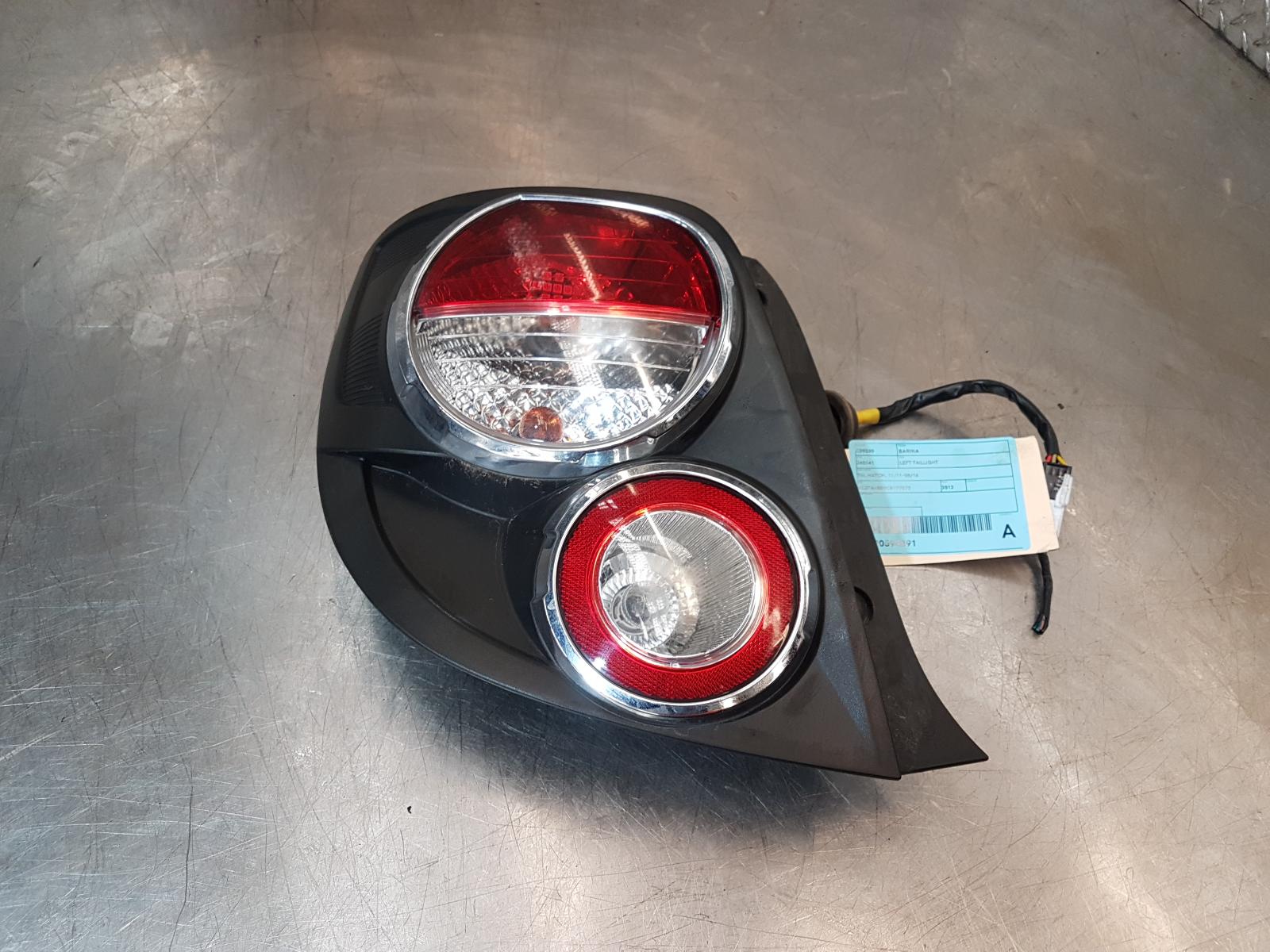 View Auto part Left Taillight Holden Barina 2012