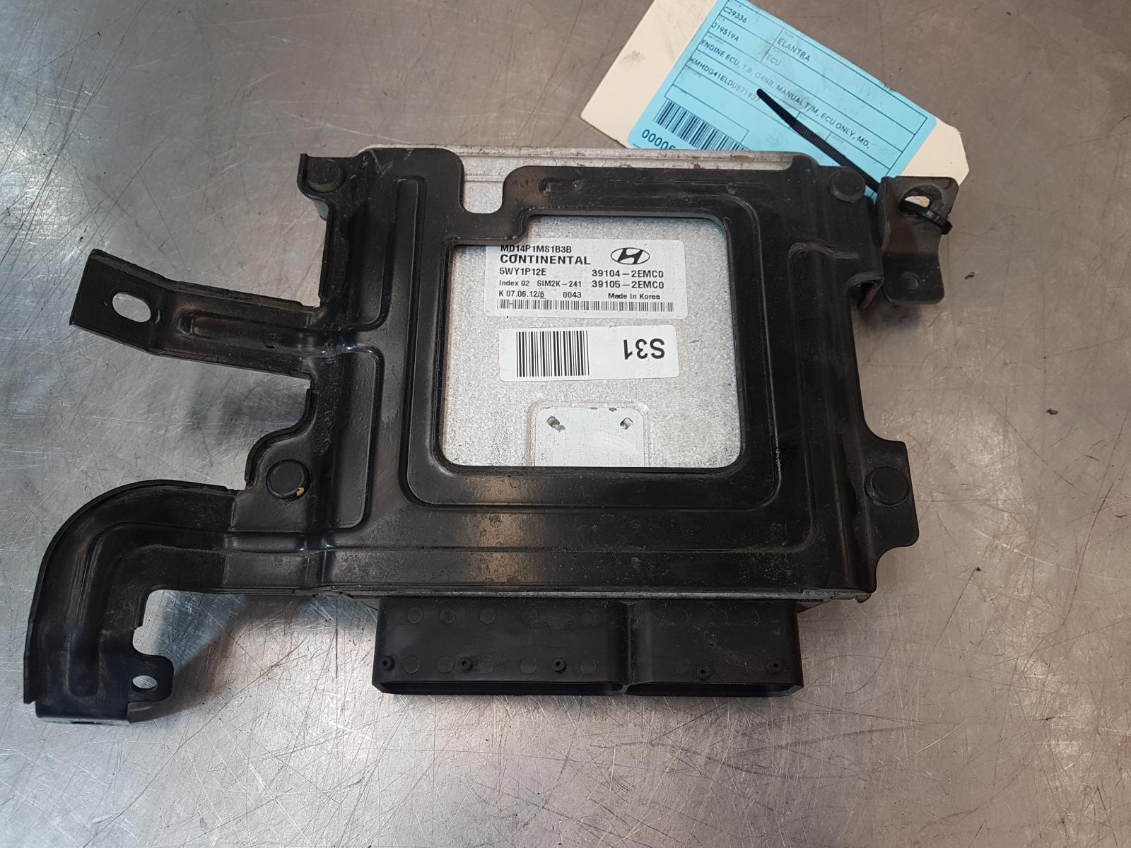 View Auto part Ecu Hyundai Elantra 2013