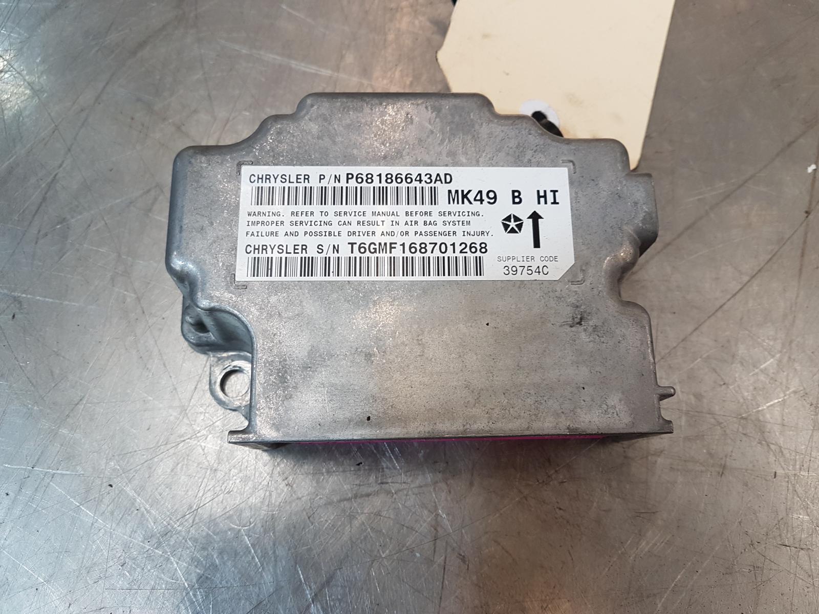 View Auto part Airbag Module/Sensor Jeep Compass 2015