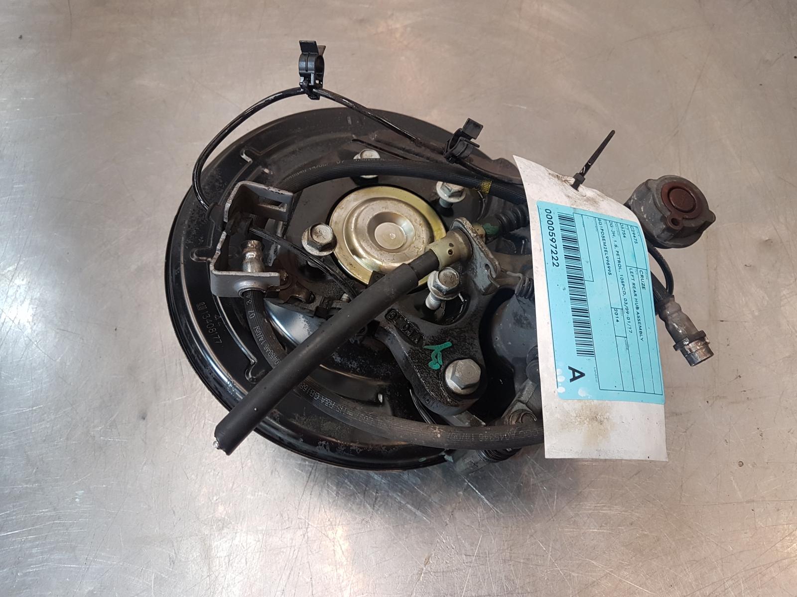 View Auto part Left Rear Hub Assembly Holden Cruze 2014