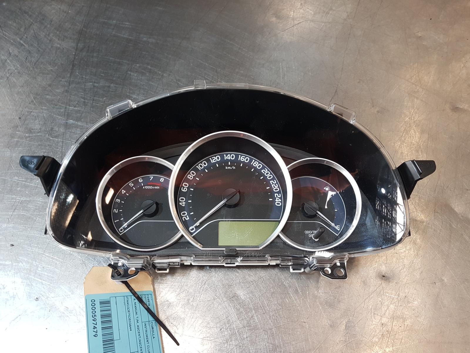 View Auto part Instrument Cluster Toyota Corolla 2016