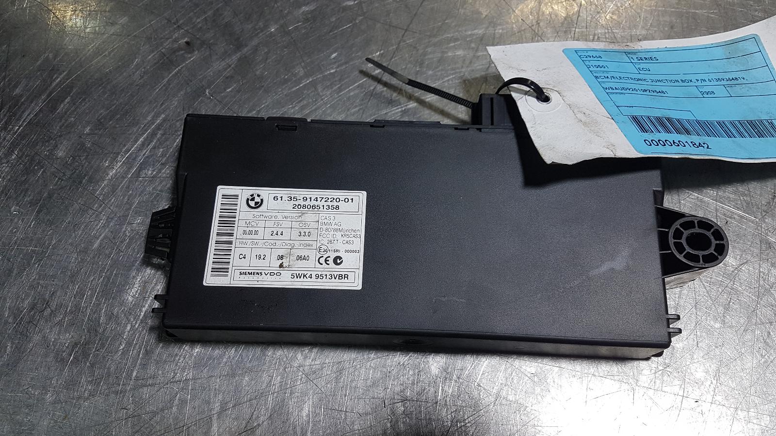 View Auto part Ecu Bmw 1 Series 2008