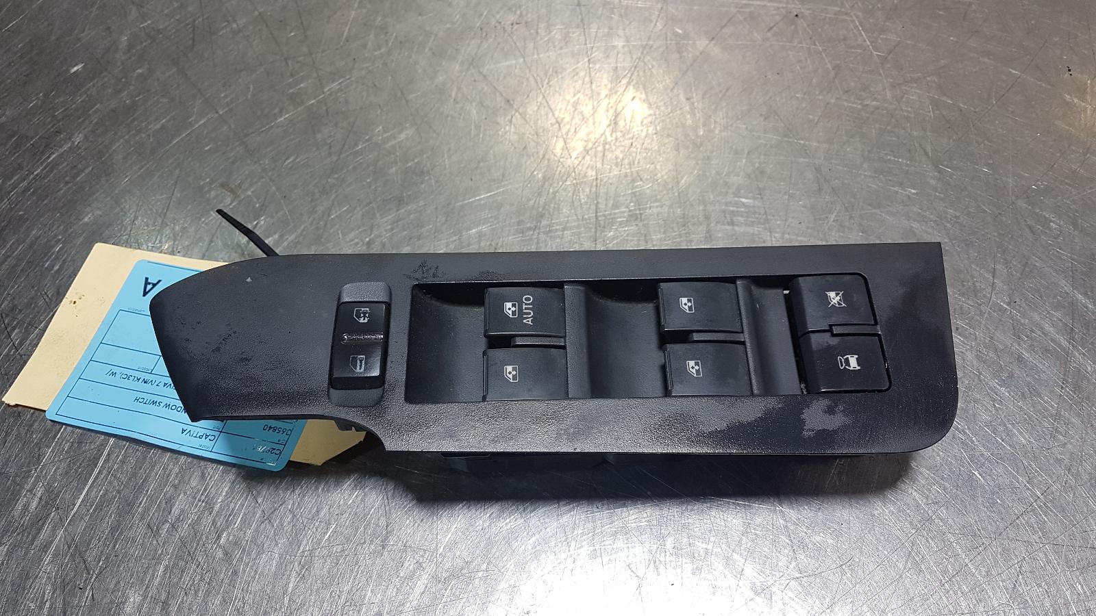 View Auto part Pwr Dr Wind Switch Holden Captiva 2010