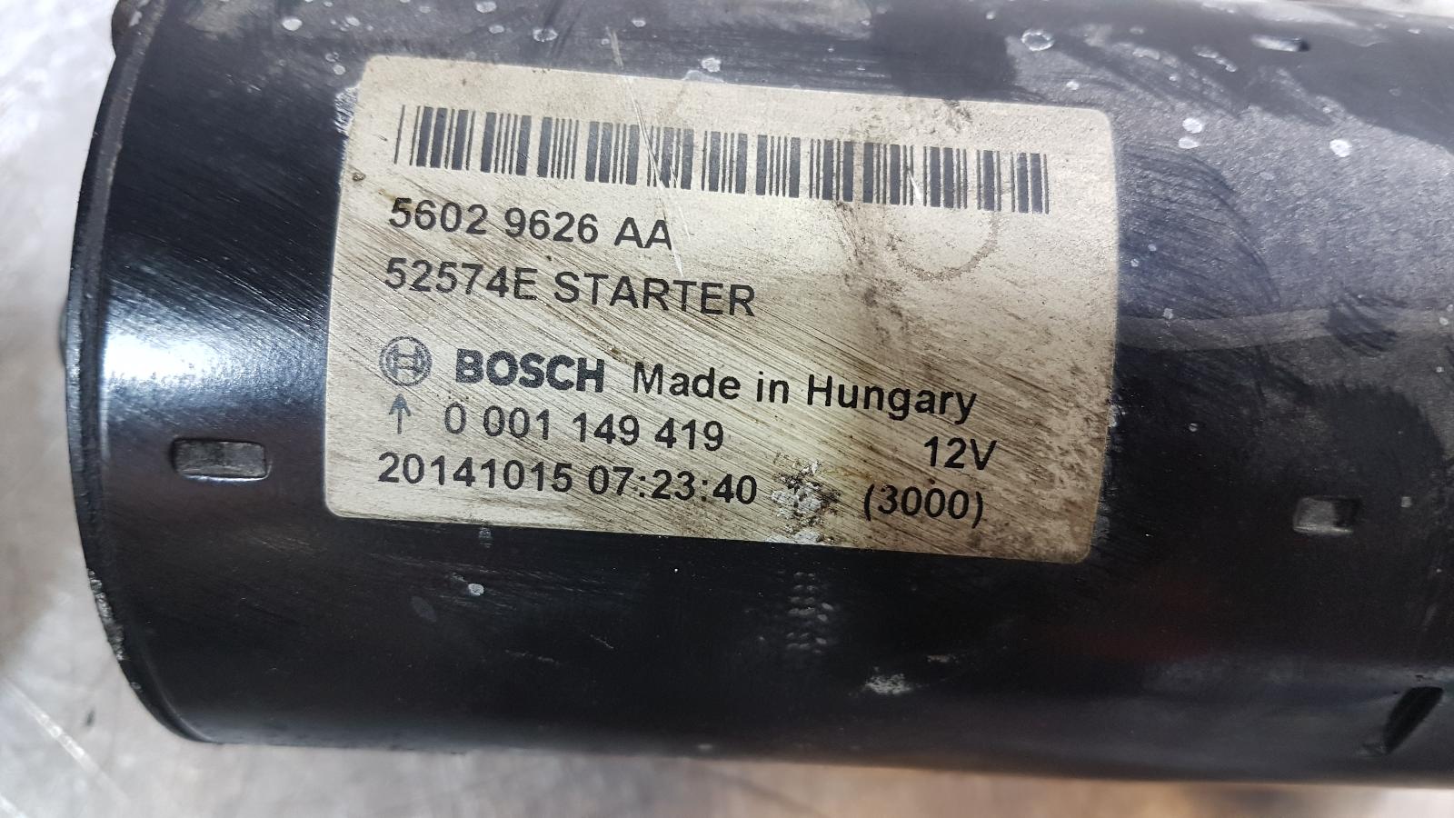 View Auto part Starter Jeep Cherokee 2015