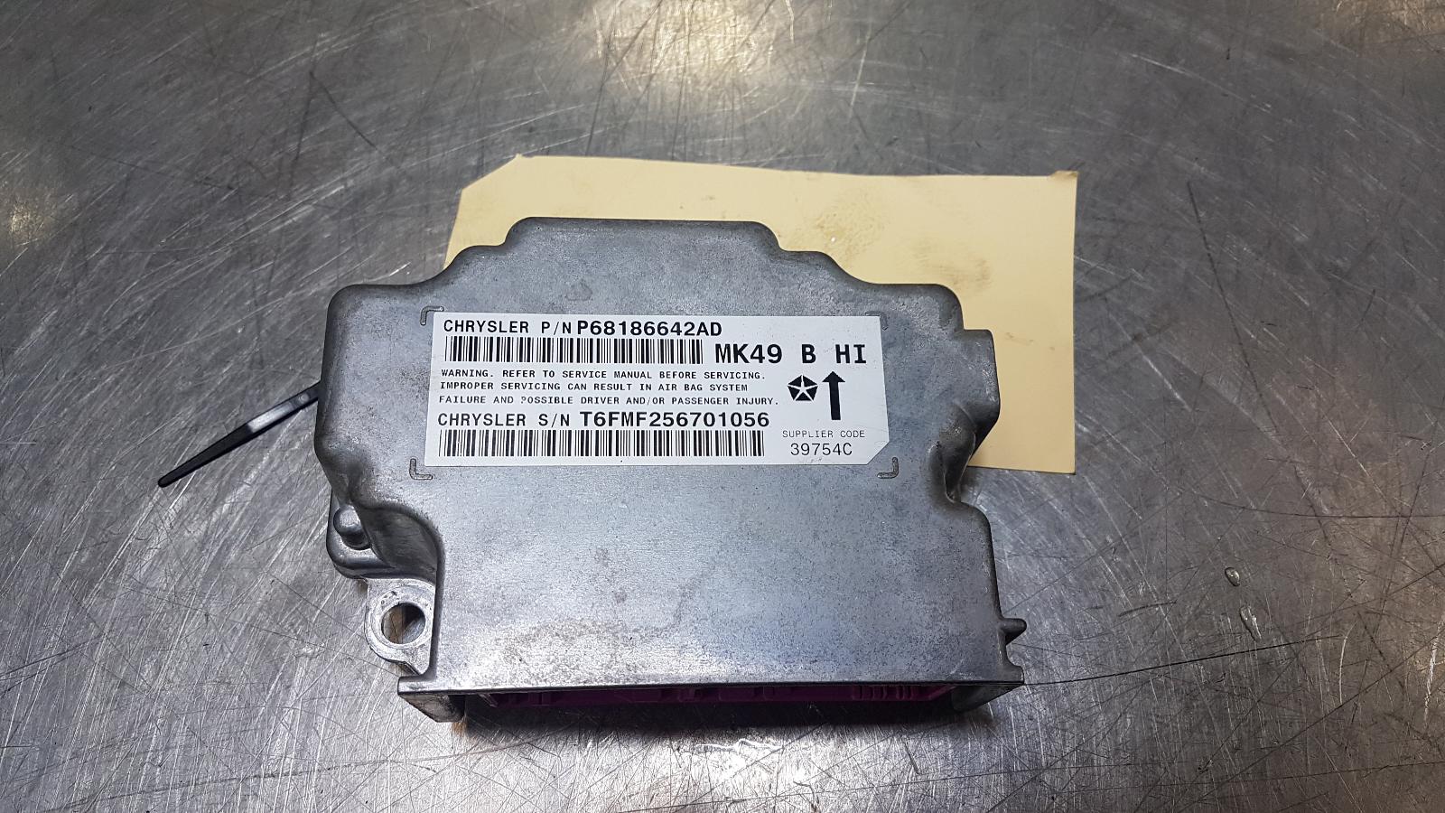 View Auto part Airbag Module/Sensor Jeep Compass 2012