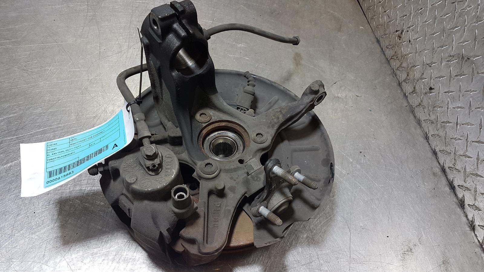 View Auto part Right Front Hub Assembly Skoda Yeti 2013