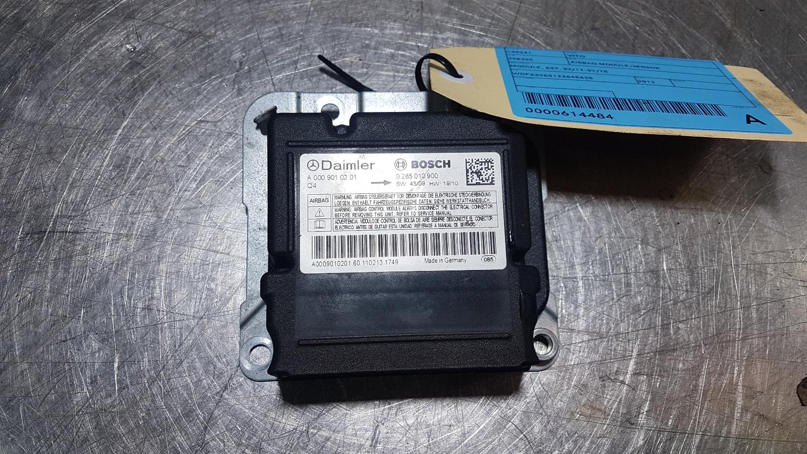 View Auto part Airbag Module/Sensor Mercedes Vito 2012