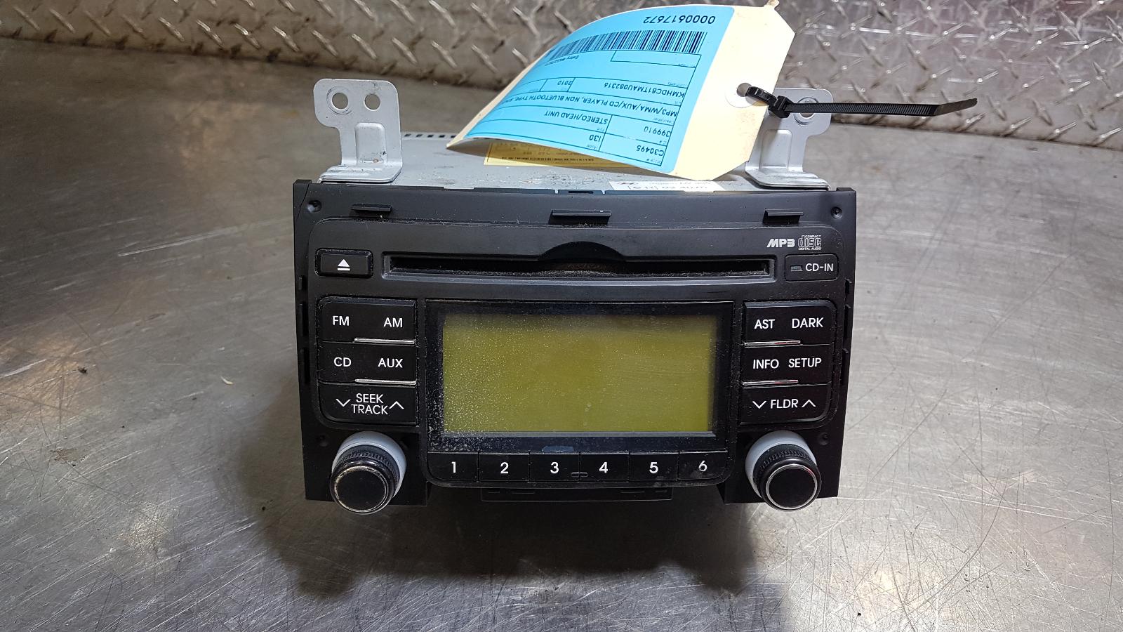 View Auto part Radio/Cd/Dvd/Sat/Tv Hyundai I30 2010