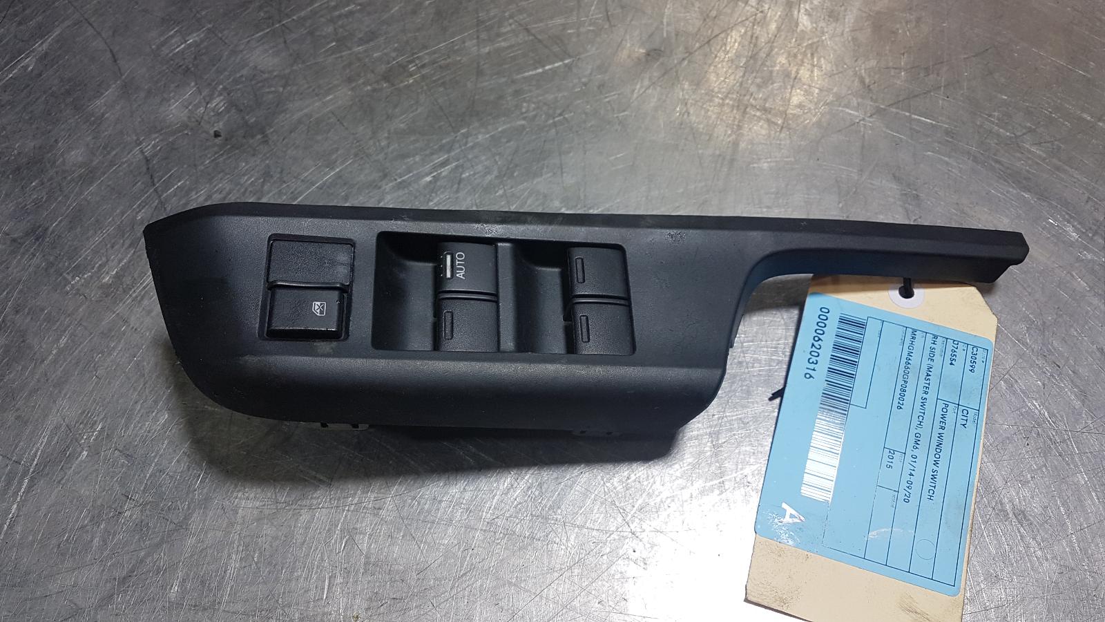 View Auto part Pwr Dr Wind Switch Honda City 2015