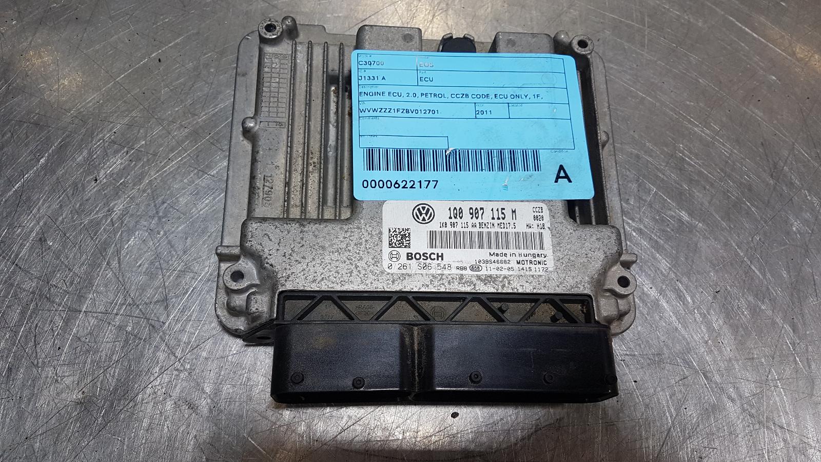 View Auto part Ecu Volkswagen Eos 2011