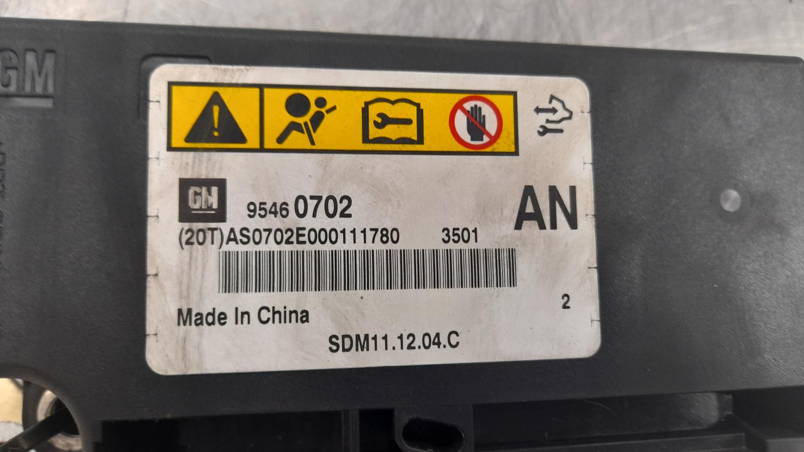 View Auto part Airbag Module/Sensor Holden Captiva 2012