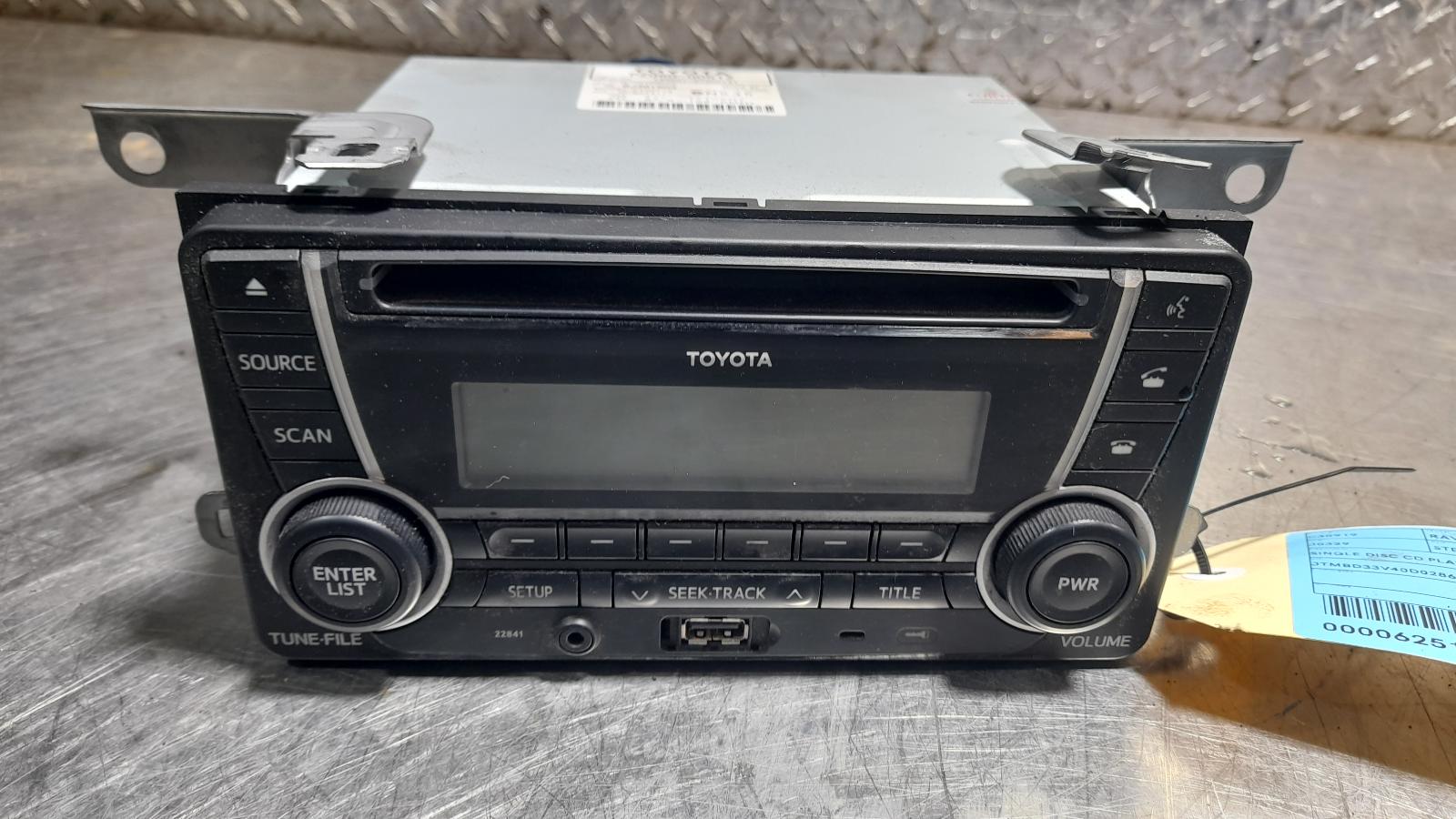 View Auto part Radio/Cd/Dvd/Sat/Tv Toyota Rav4 2011