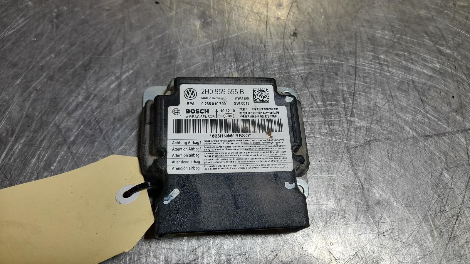 View Auto part Airbag Module/Sensor Volkswagen Caddy 2012