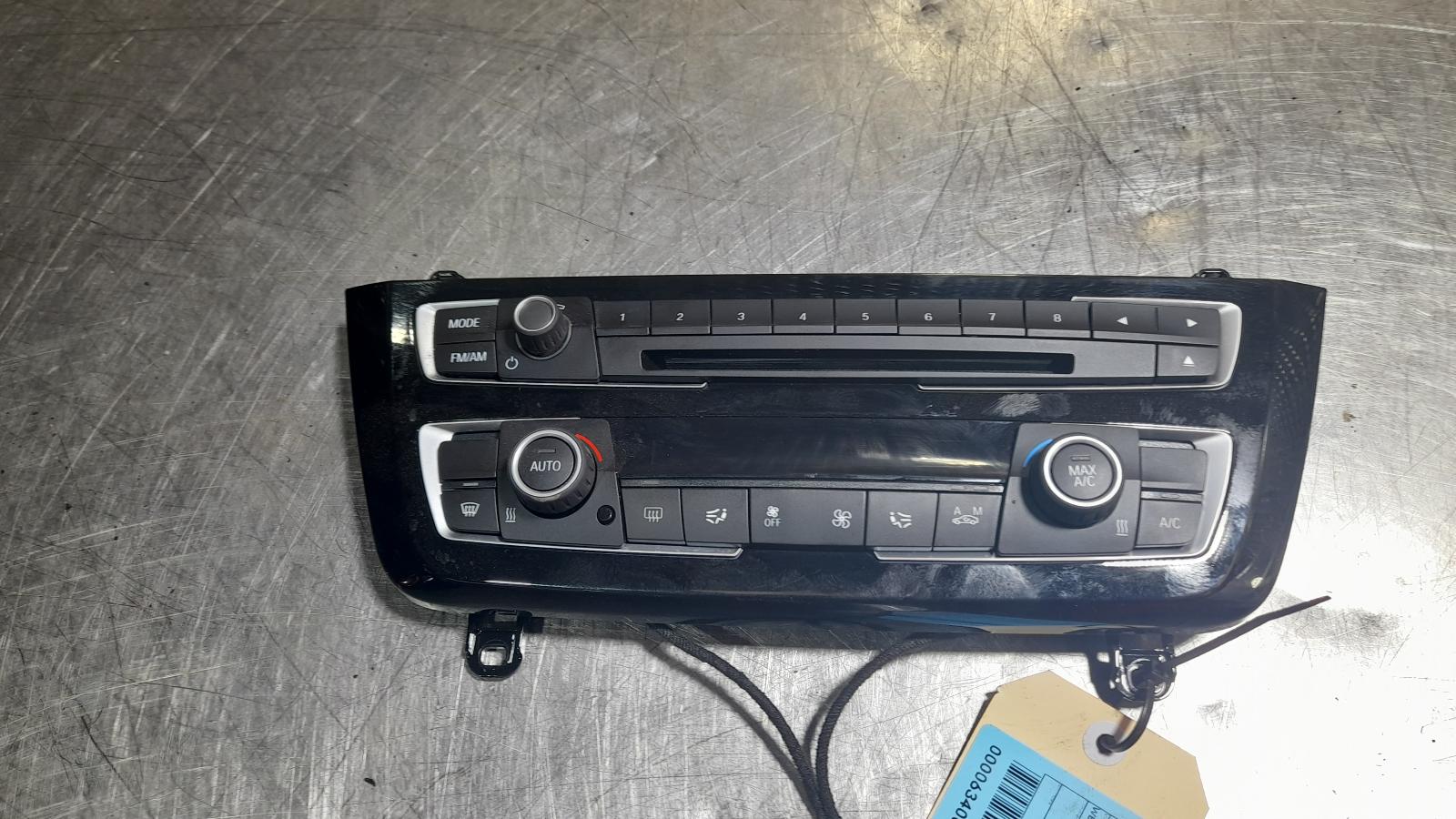 View Auto part Heater/Ac Controls Bmw 3 Series 2016