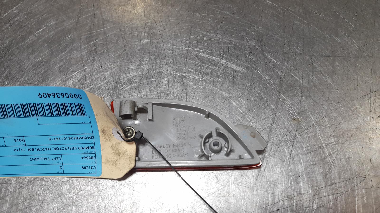 View Auto part Left Taillight Mazda 3 2015