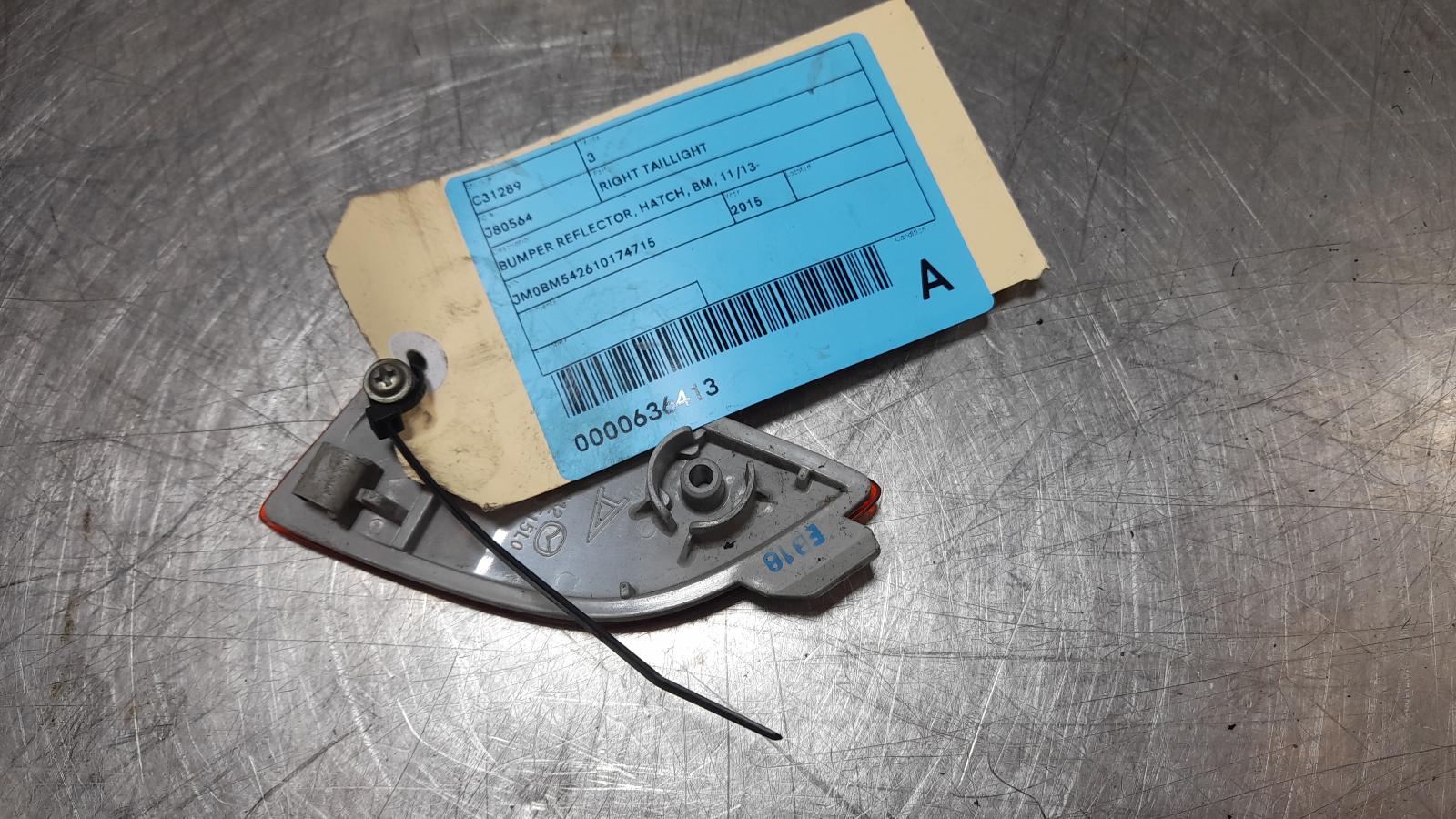 View Auto part Right Taillight Mazda 3 2015