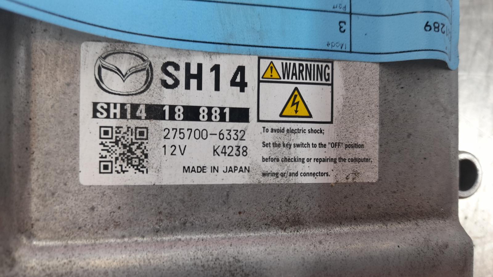 View Auto part Ecu Mazda 3 2015