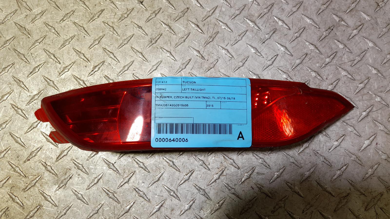 View Auto part Left Taillight Hyundai Tucson 2015