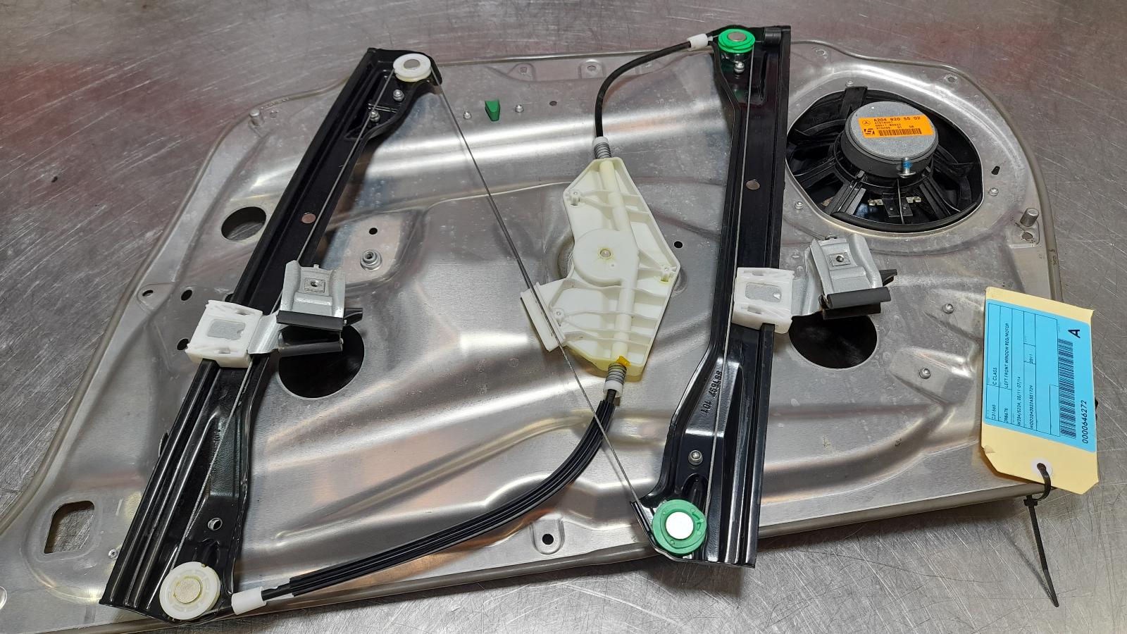 View Auto part Left Front Window Reg/Motor Mercedes C Class 2011