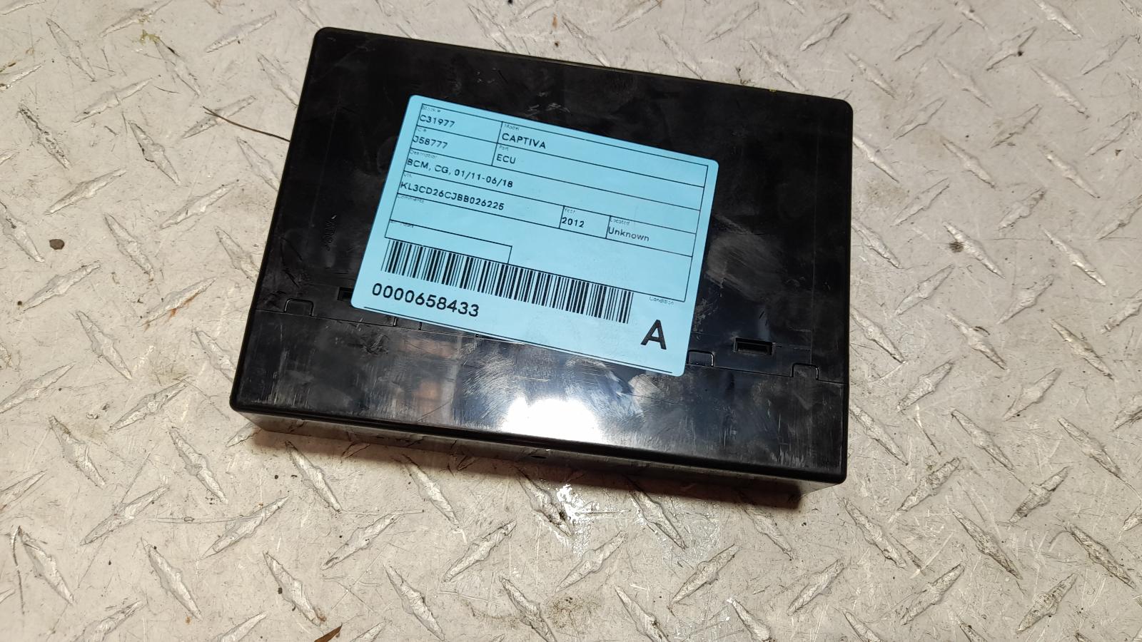 View Auto part Ecu Holden Captiva 2012