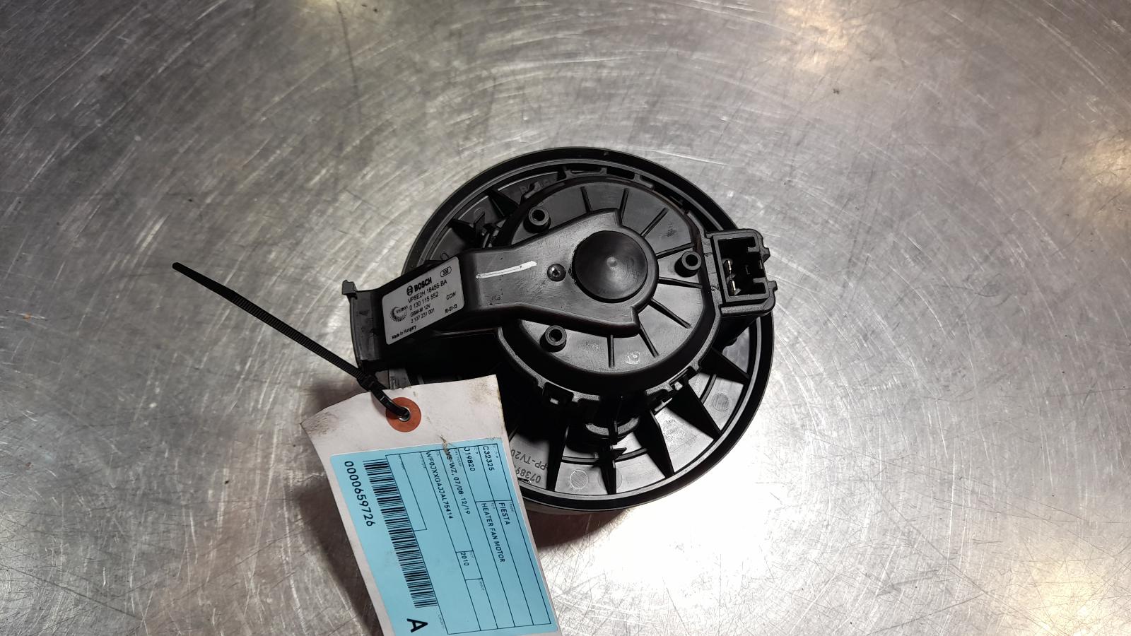 View Auto part Heater Fan Motor Ford Fiesta 2010