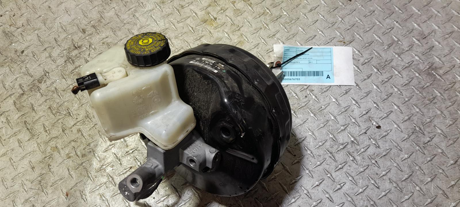 View Auto part Brake Booster Mercedes C Class 2011