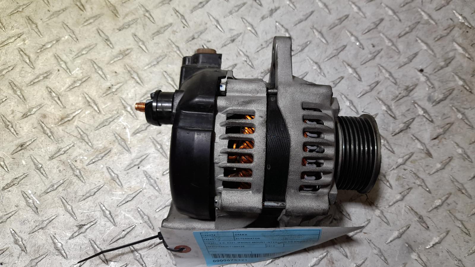 View Auto part Alternator Isuzu Dmax 2012