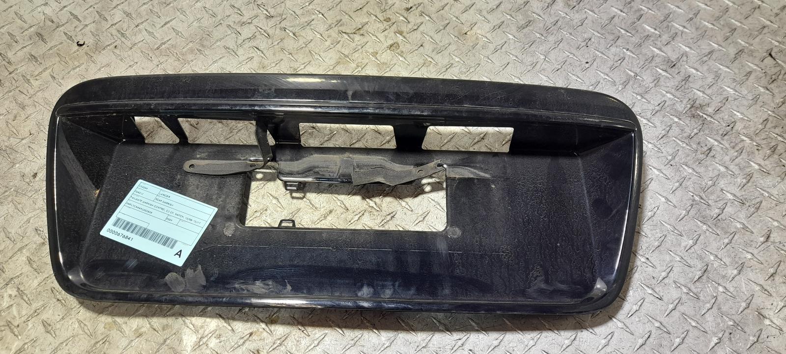 View Auto part Rear Garnish Mitsubishi Lancer 2009