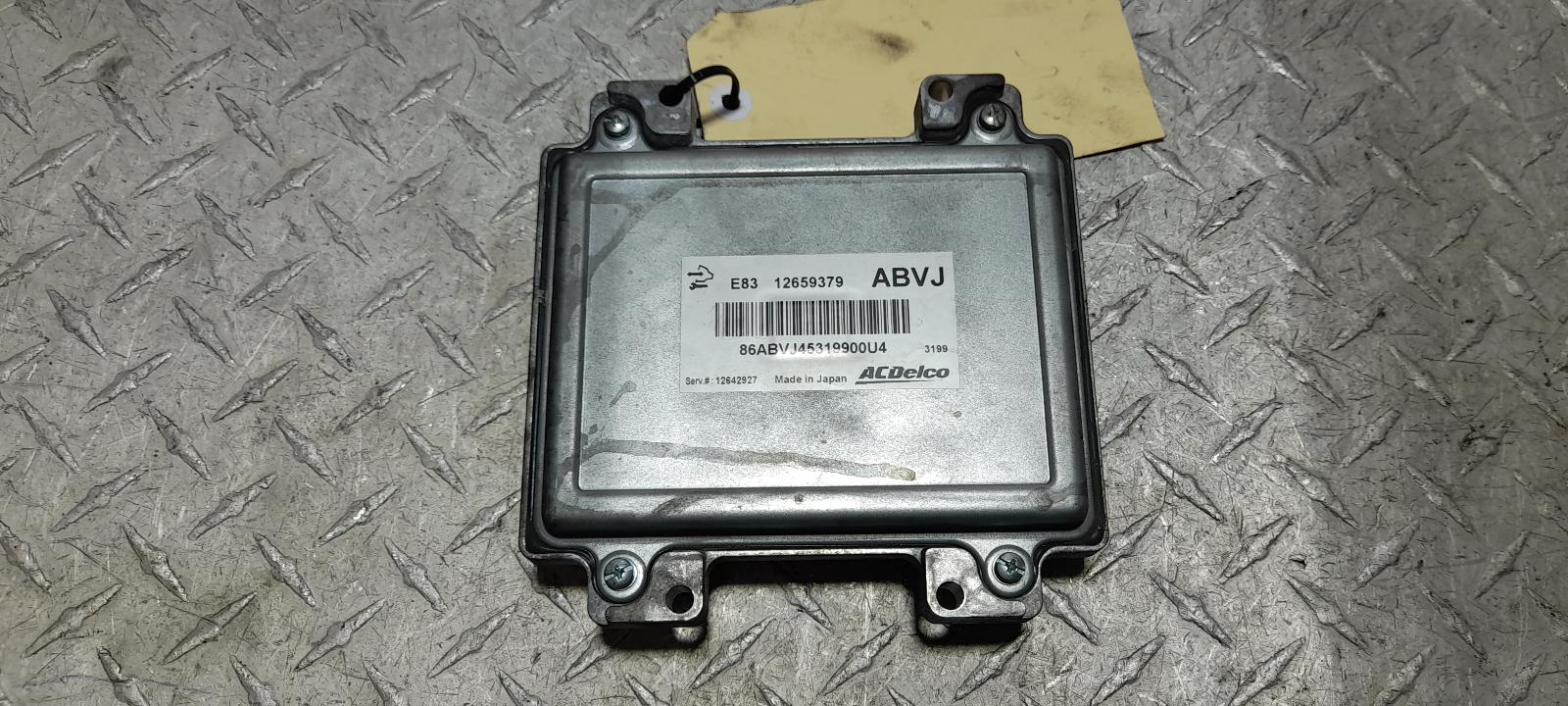 View Auto part Ecu Holden Barina 2013