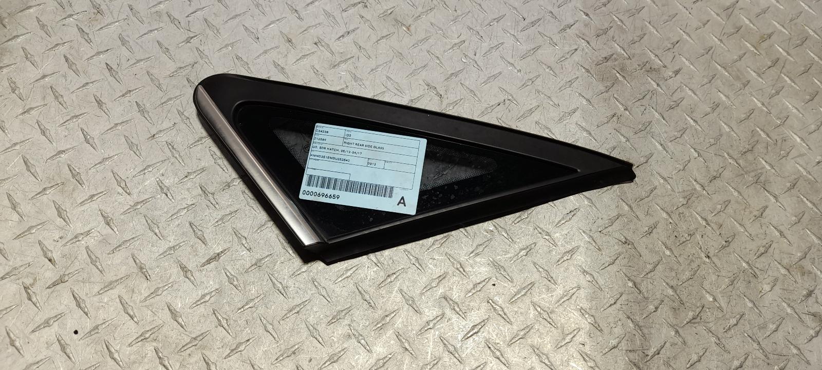 View Auto part Right Rear Side Glass Hyundai I30 2013