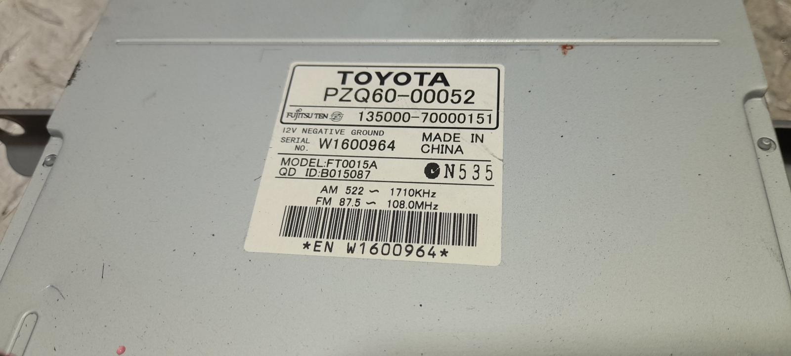 View Auto part Radio/Cd/Dvd/Sat/Tv Toyota Rav4 2009