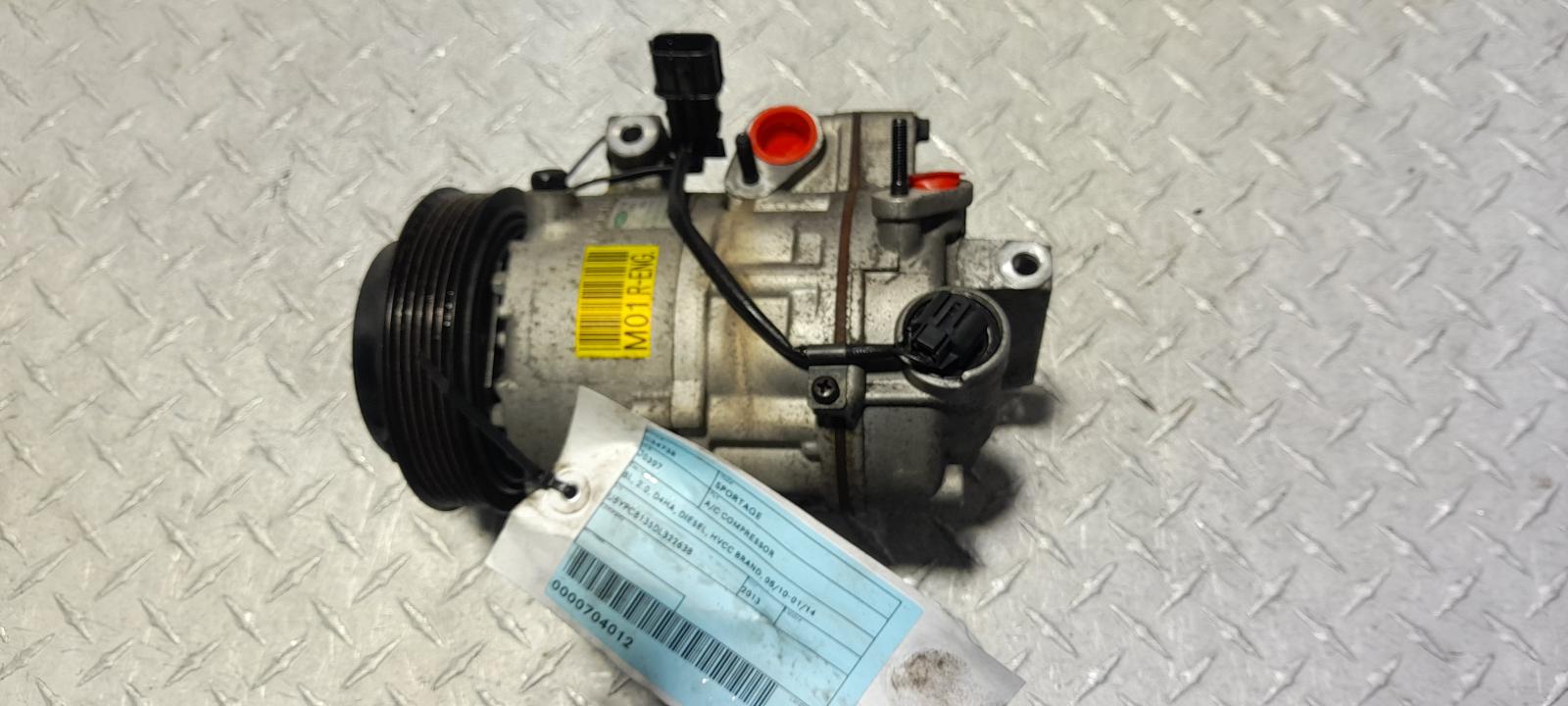 View Auto part A/C Compressor Kia Sportage 2013