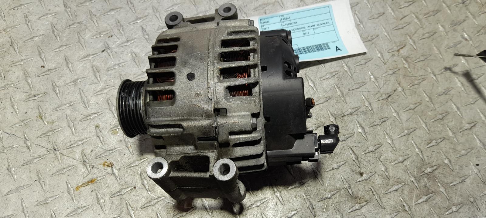 View Auto part Alternator Volkswagen Passat 2014