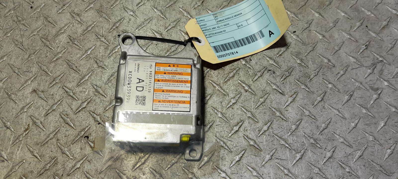 View Auto part Airbag Module/Sensor Subaru Xv 2018