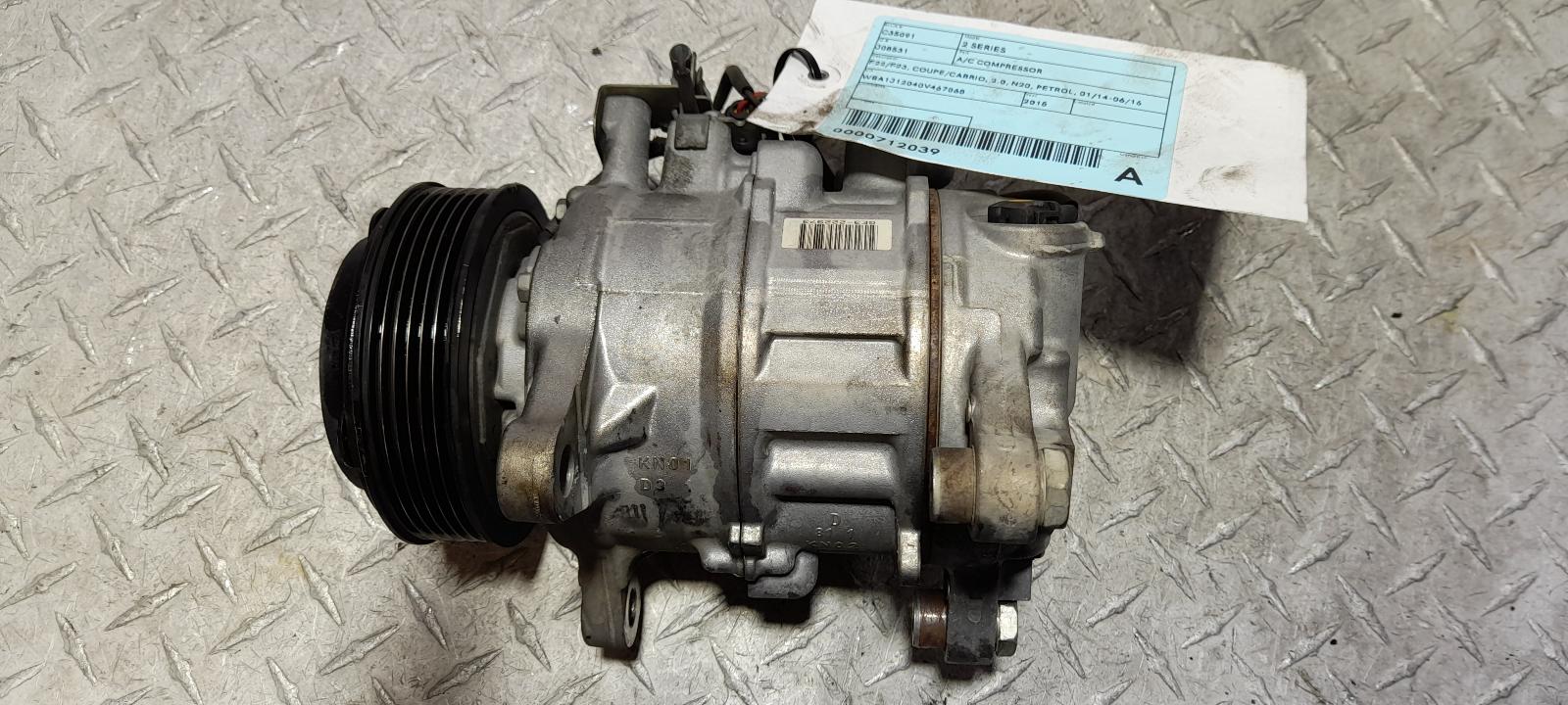 View Auto part A/C Compressor Bmw 2 Series 2015