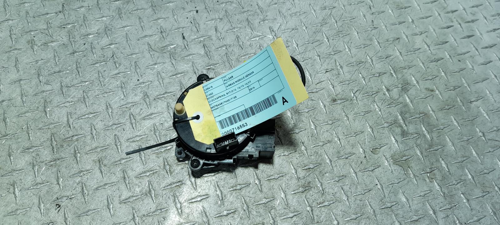 View Auto part Airbag Module/Sensor Nissan Pulsar 2014