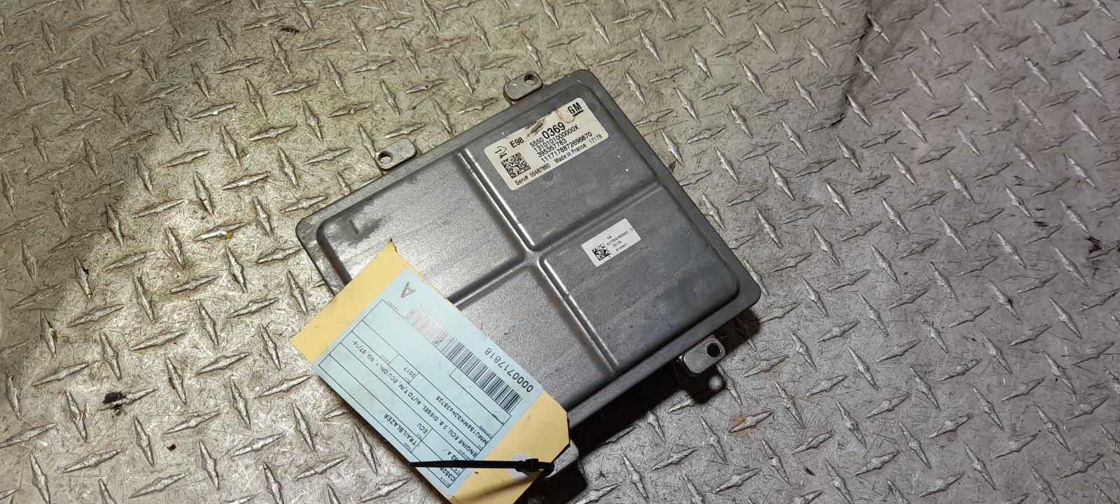 View Auto part Ecu Holden Trailblazer 2017