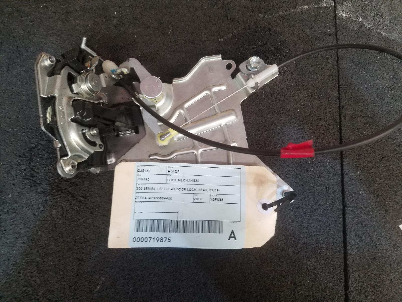 View Auto part Door/Boot/Gate Lock Toyota Hiace 2019