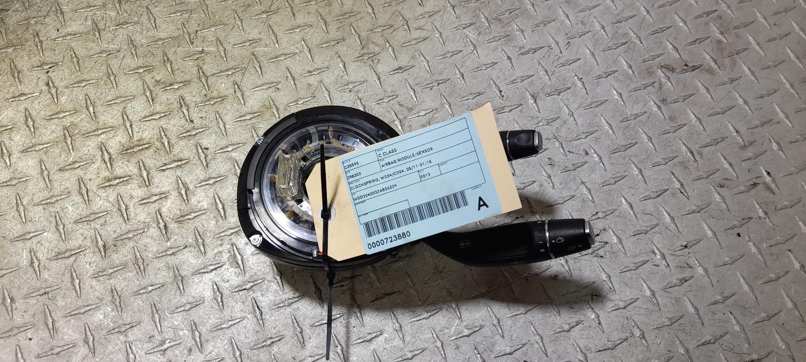 View Auto part Airbag Module/Sensor Mercedes C Class 2013