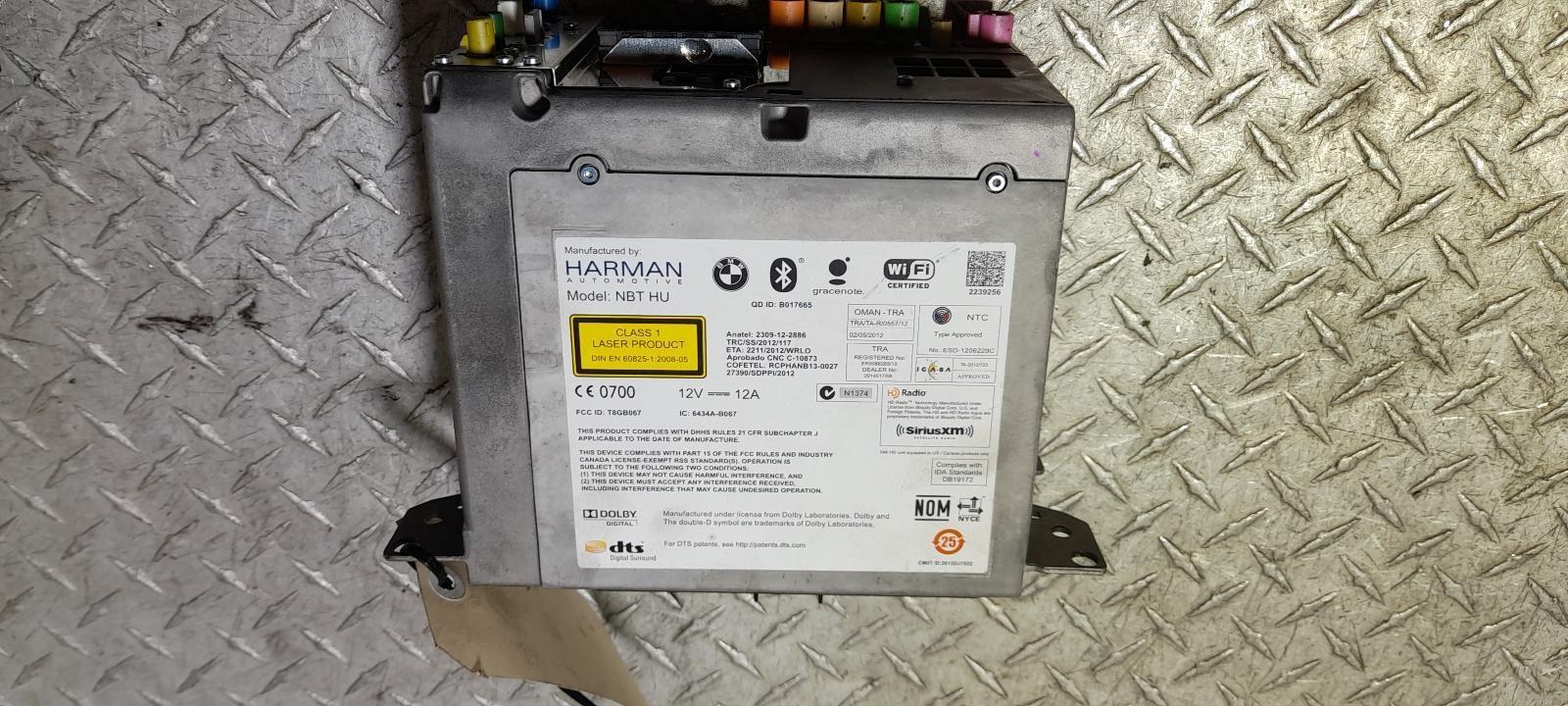 View Auto part Radio/Cd/Dvd/Sat/Tv Bmw X3 2015