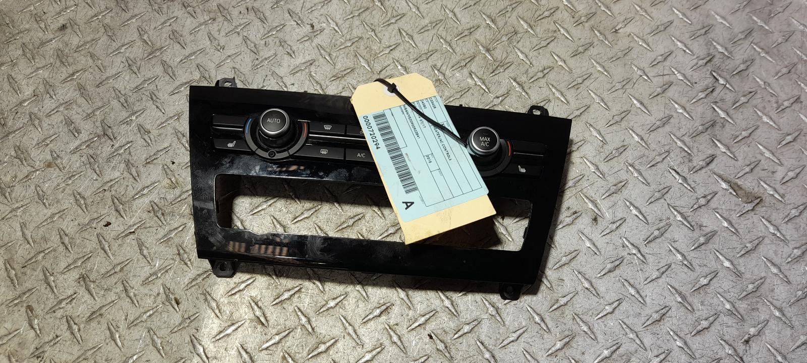 View Auto part Heater/Ac Controls Bmw X3 2015