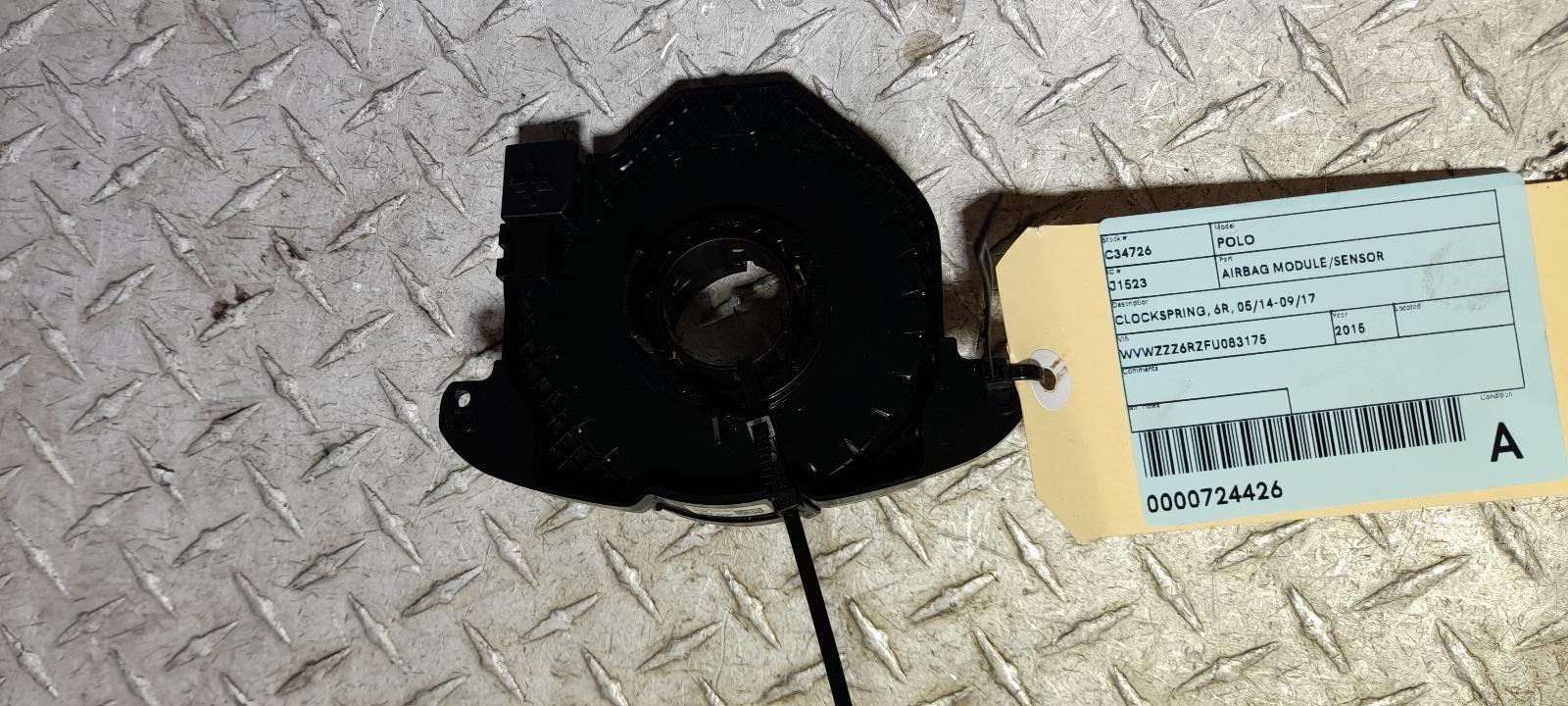 View Auto part Airbag Module/Sensor Volkswagen Polo 2015