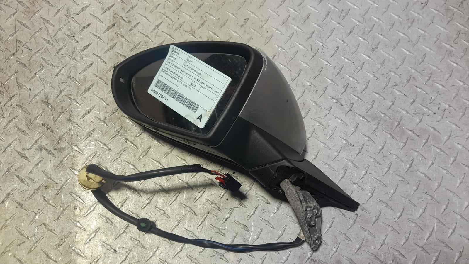 View Auto part Left Door Mirror Volkswagen Golf 2015